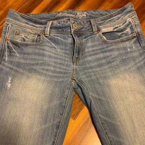 AMERICAN EAGLE SLIM BOOT STRETCH 12R